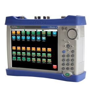 Verwendeter Basisstationsanalysator Anritsu MT 8212 E.